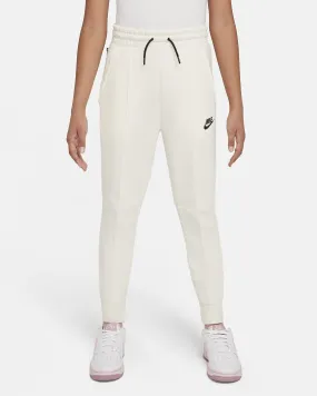 Design Soul Nike "Sportswear Tech Fleece Big Kids' (Girls') Joggers" K - Pale Ivory / Black