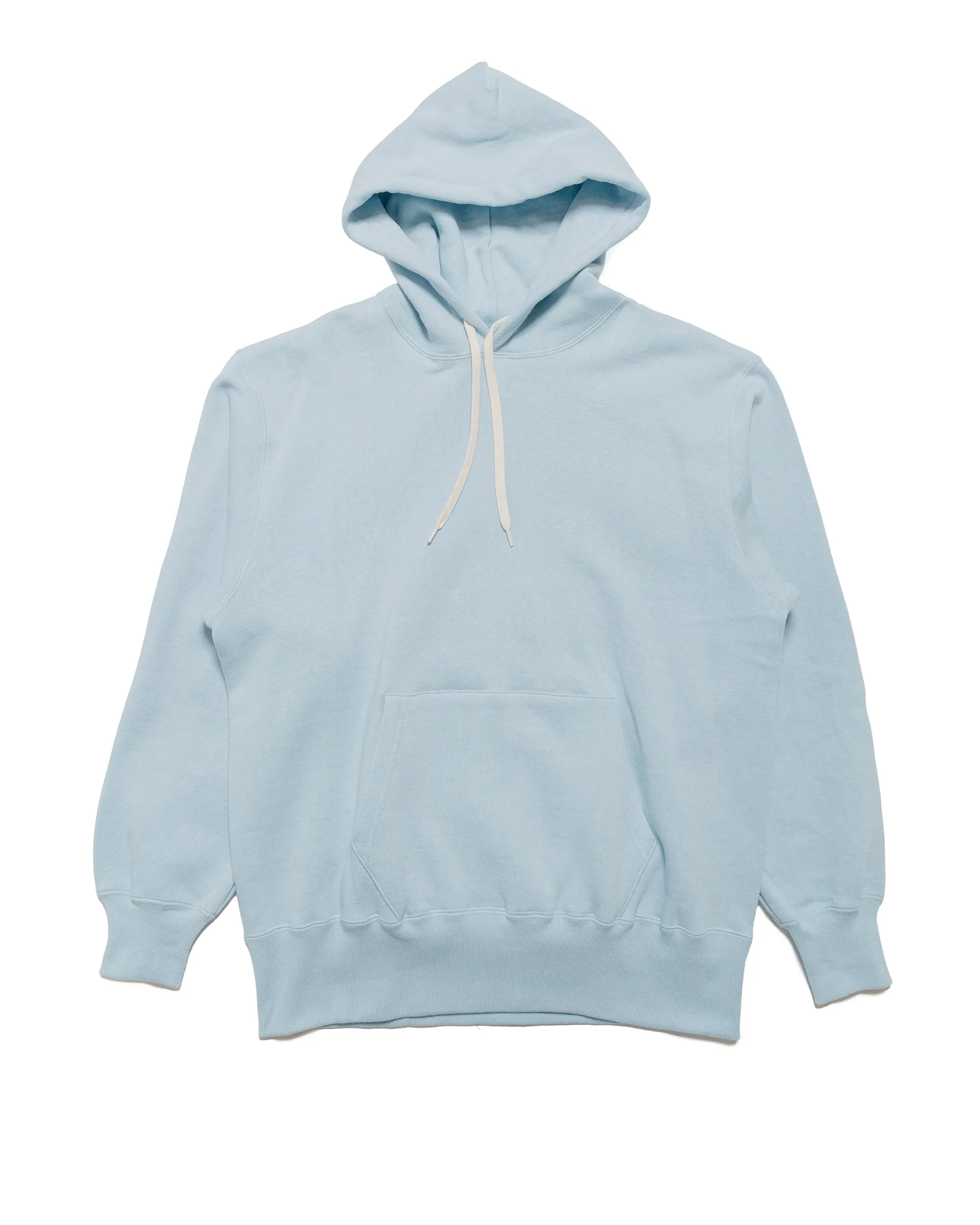 The Real McCoy??s MC24114 10 Oz. Loopwheel Hooded Sweatshirt Saxe absorbent