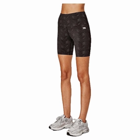 dungarees Women's Ab Waisted After Dark Zip 6 Inch Bike Shorts