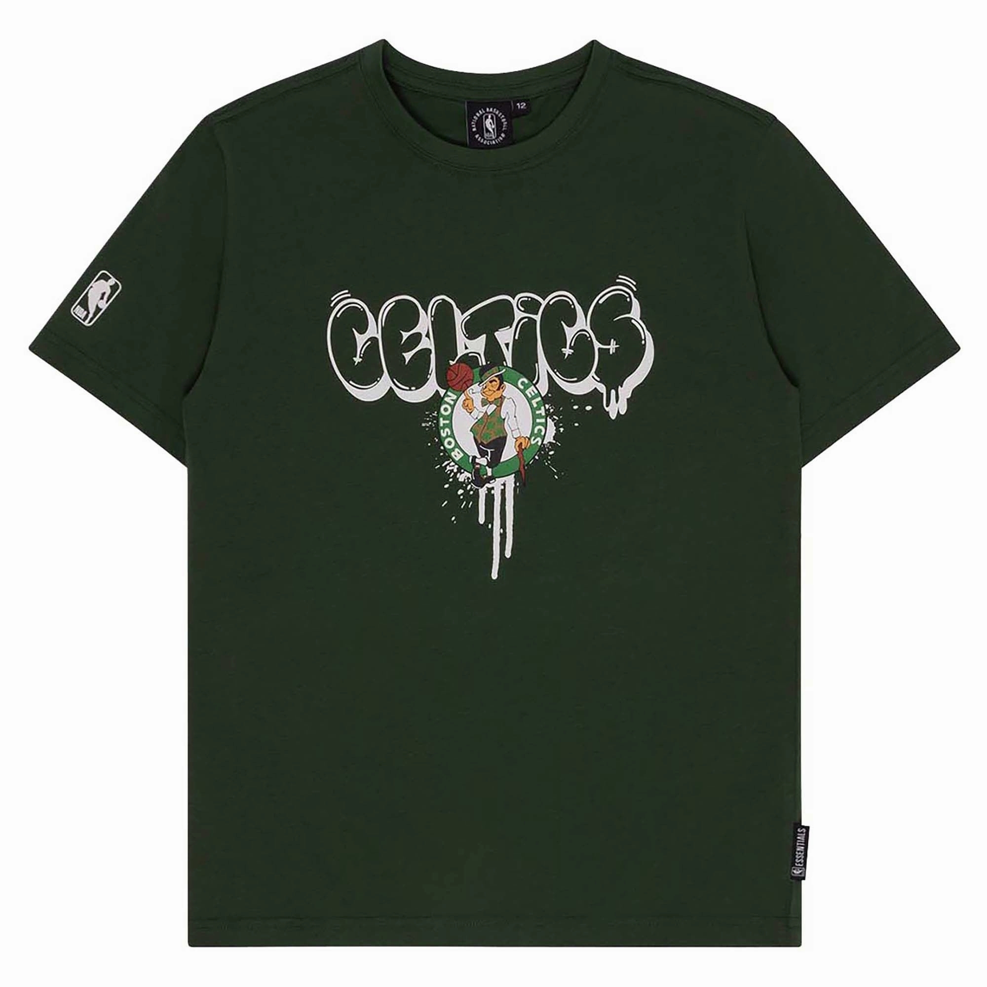 Durable Double Stitching Move Enhanced Junior's NBA Boston Celtics Everett Vintage Tee