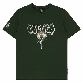Junior's NBA Boston Celtics Everett Vintage Tee streamlined look Moisture Wicking Fabric