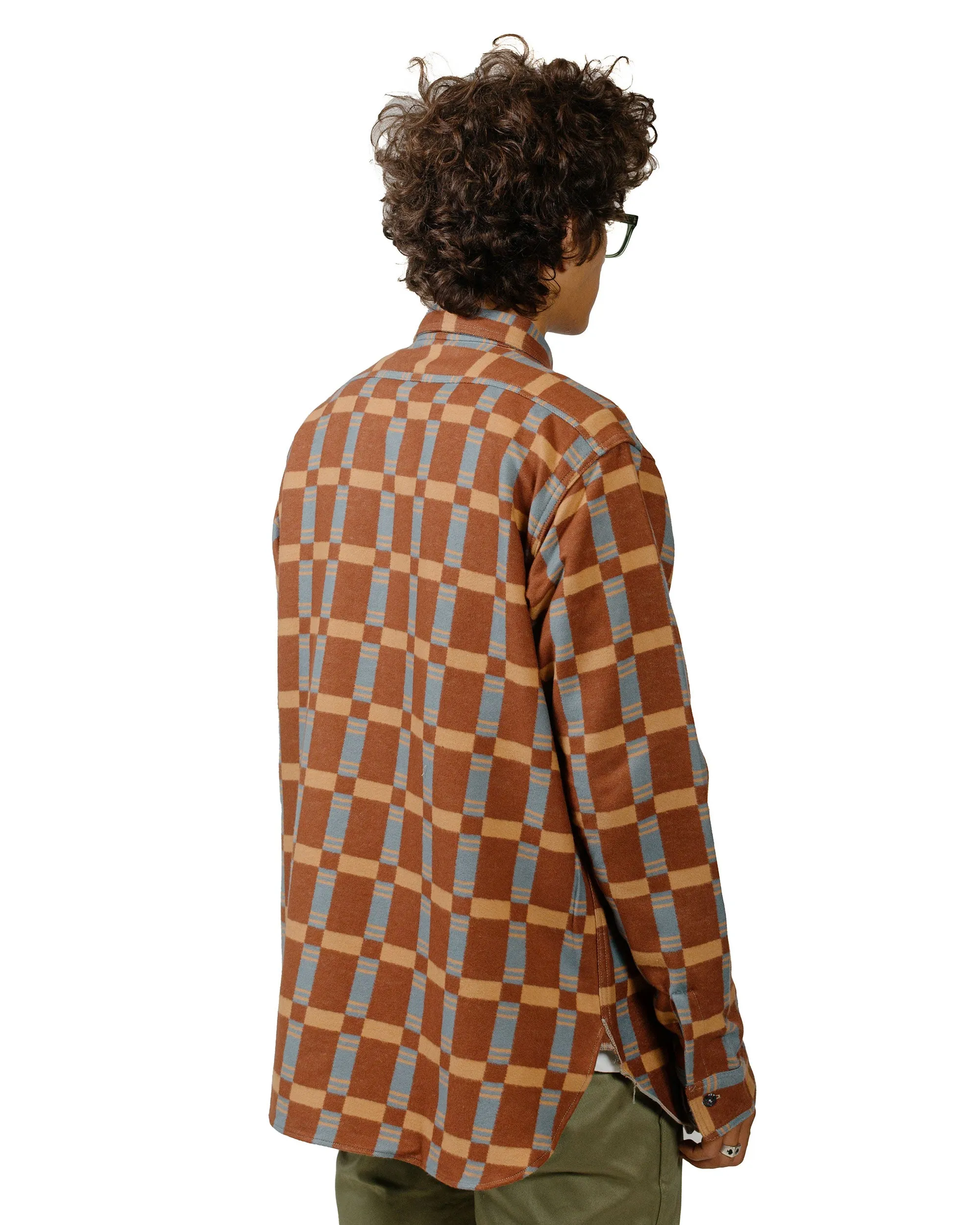 Warehouse Lot. JG-22 The Heater Brown Versatile Clothing Double Stitched Seams