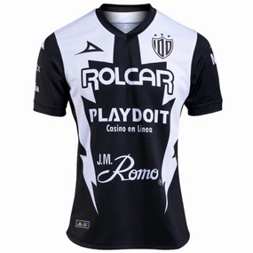 Pirma Necaxa Away Jersey 23/24 (Black/White) Flexible Cuff Design