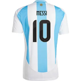 Flexible Training Gear adidas Argentina Lionel Messi Home Jersey 24/25 (White/Blue Burst)