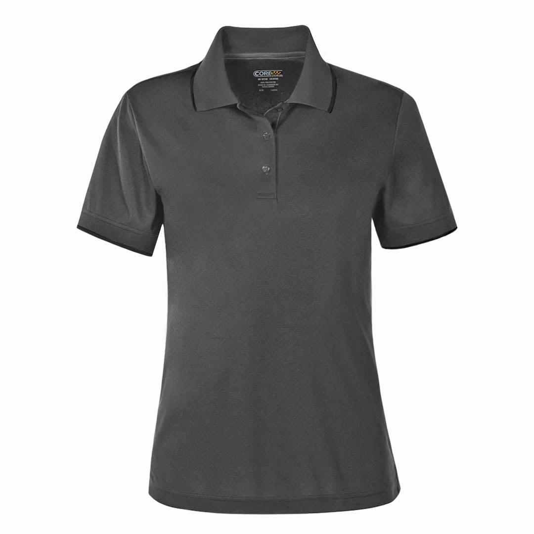 Lightweight Mesh Panels Core 365 - Women's Tipped Collar Polo (78222 456)