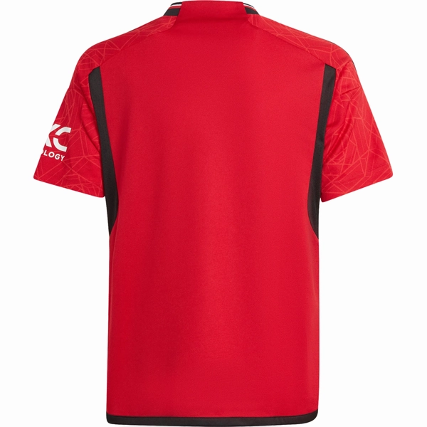 Casual Vibes adidas Youth Manchester United Home Jersey 23/24 (Team College Red)