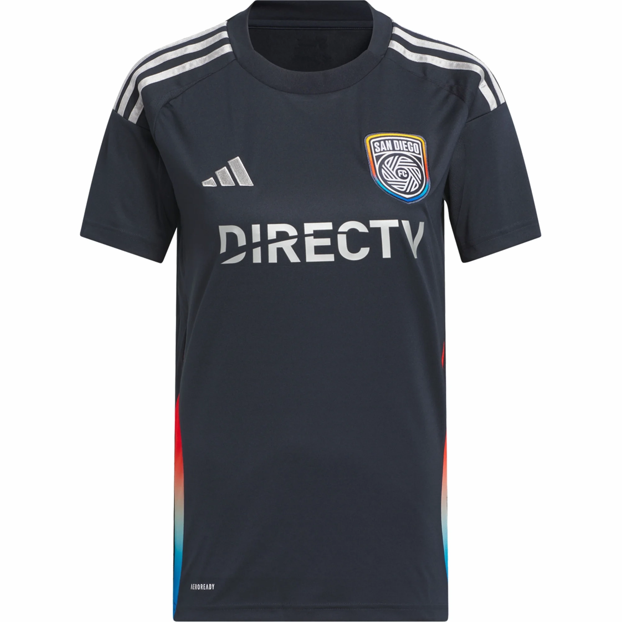 adidas Womens San Diego FC Jersey 25/26 (Night Navy) Layered construction