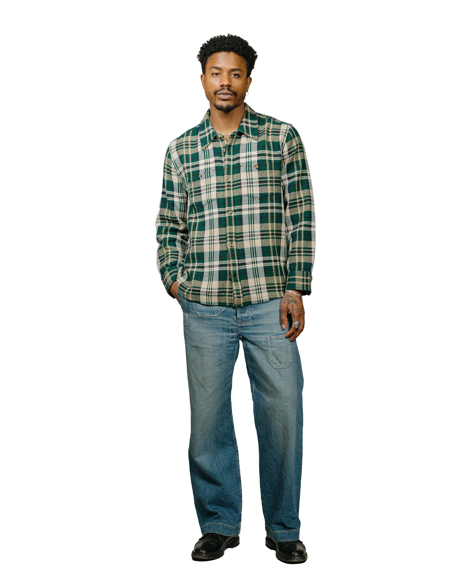 Versatile Style Corridor Waffle Madras LS Glen Falls