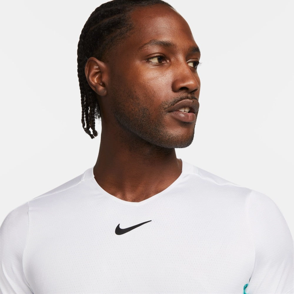 Court Dri-FIT Advantage Tennis T-shirt FadeResistant Coating Stylish Details