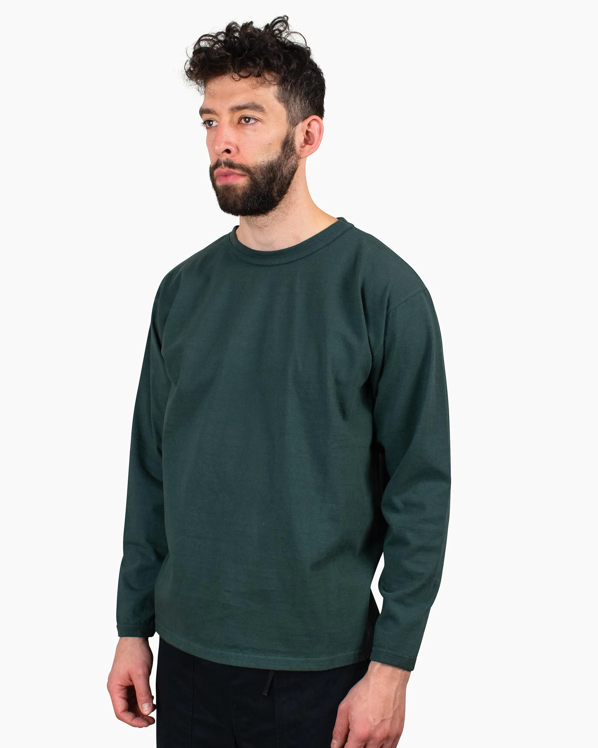 Sunray Sportswear Makaha LS Darkest Spruce Raw Edge Hem
