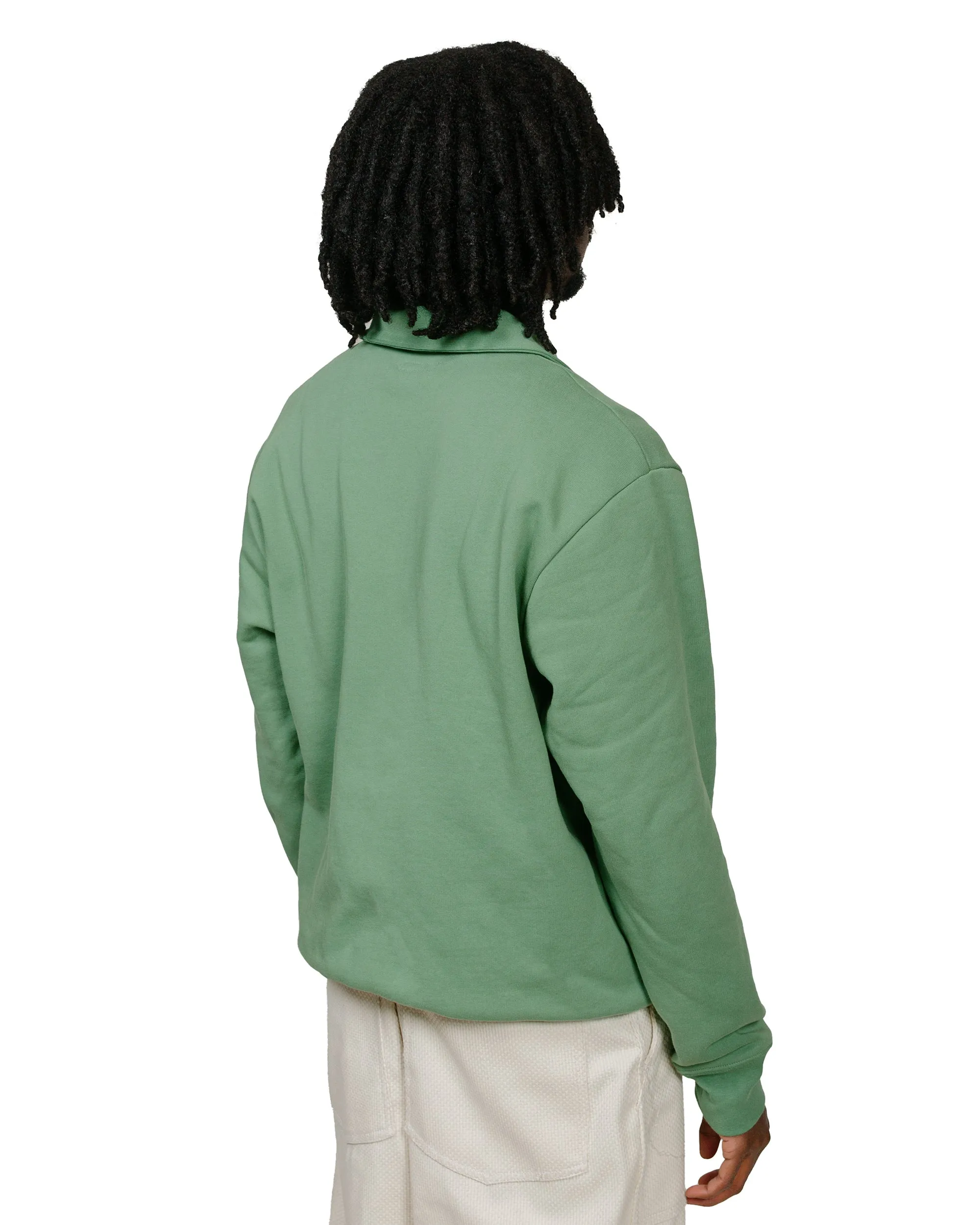 Lady White Co. Lost & Found Quarter Zip Sweatshirt Faded Green product sporty appeal Cold Weather Wear