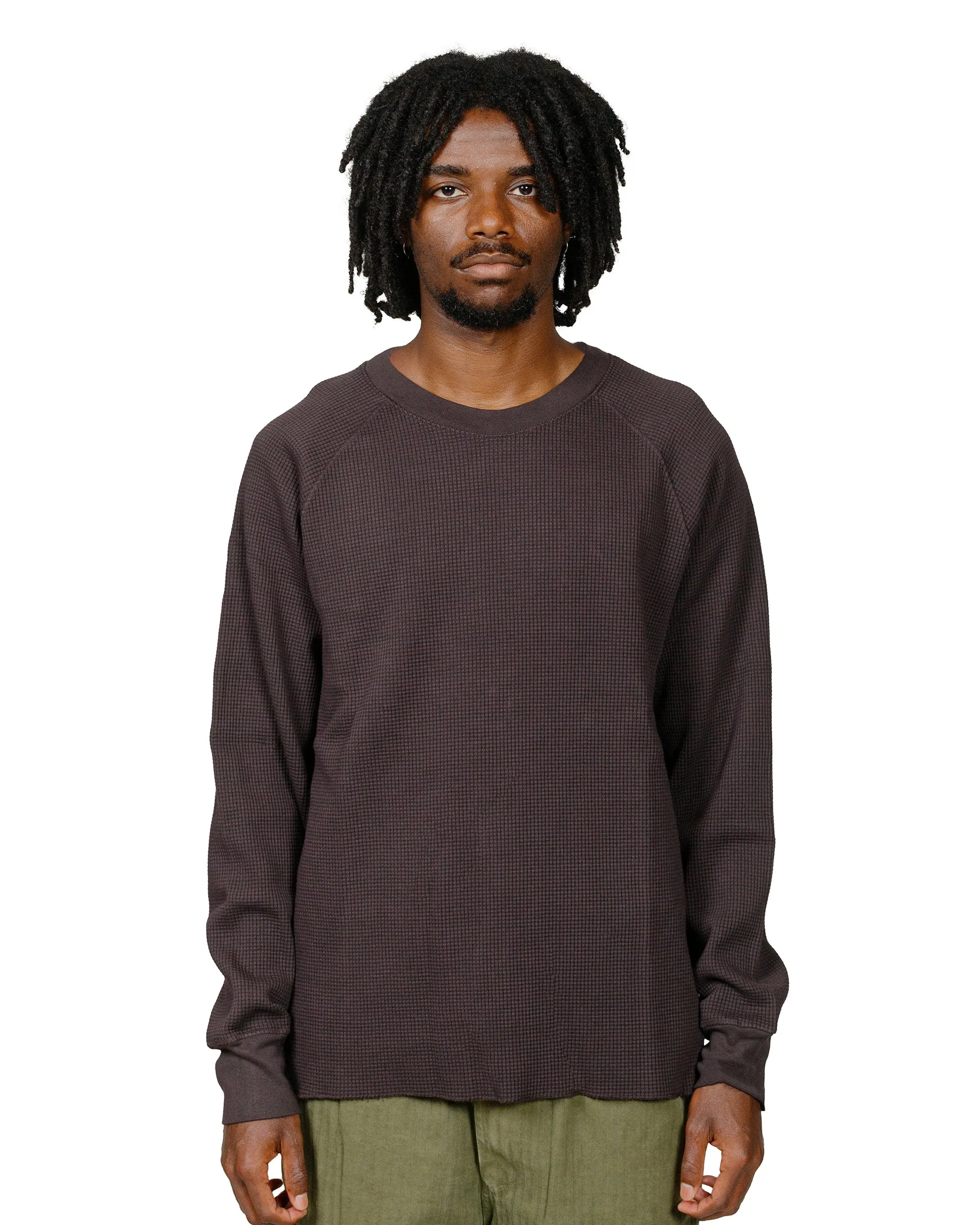 Soft Hoodie Lady White Co. Raglan Thermal Tire Black