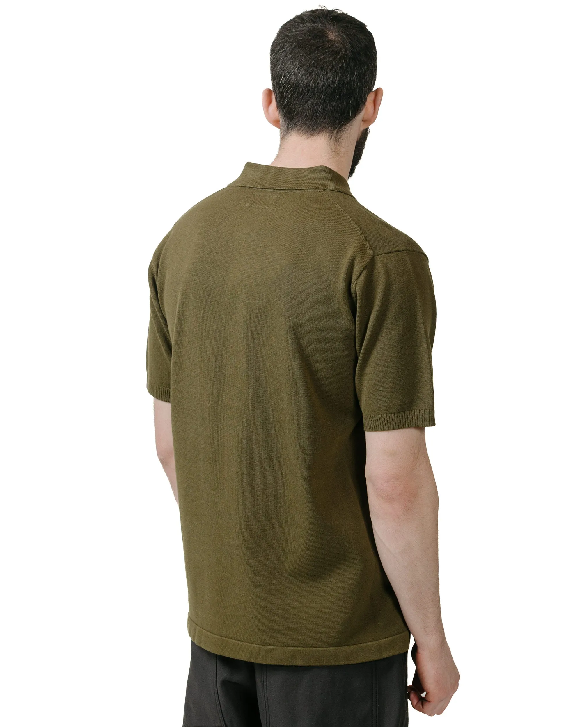Fashion Relaxed Beams Plus Knit Polo Solid 12G Green