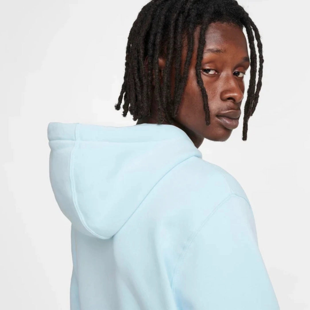 Sportswear Club Fleece Hoodie skiing suitable belt accents