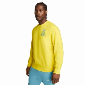 Sportswear Fleece Crew Sweatshirt Warm Outfit Cozy Comfort