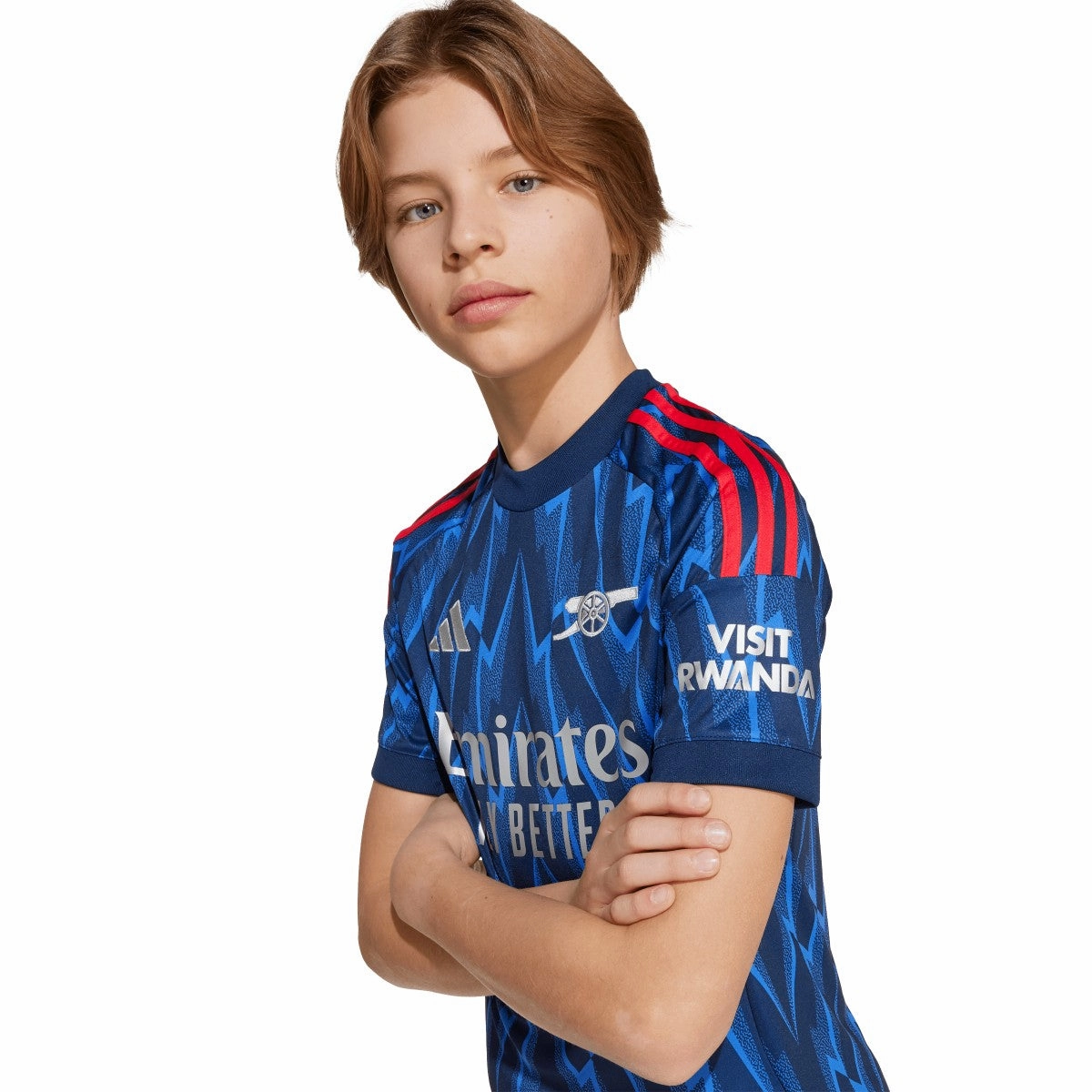 Junior's Arsenal FC 2025/26 Away Soccer Jersey Athletic Outfit