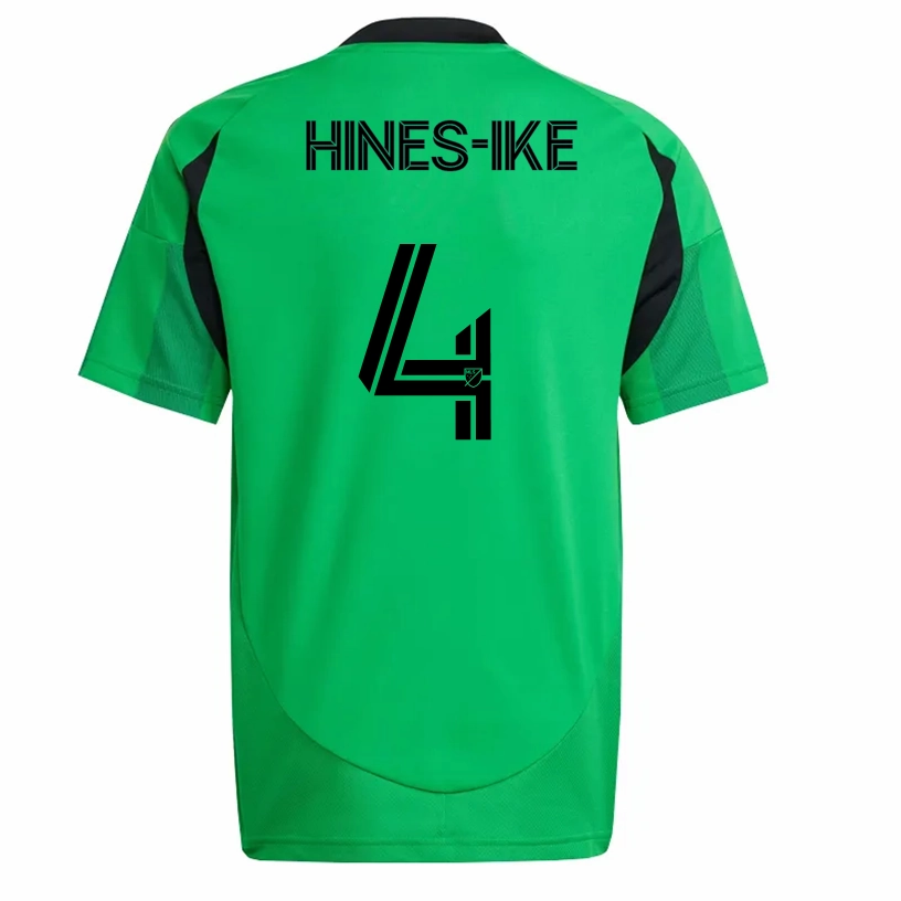 adidas Austin FC Brendan Hines-Ike Home Jersey 25/26 (Real Green) Variable Density Knit
