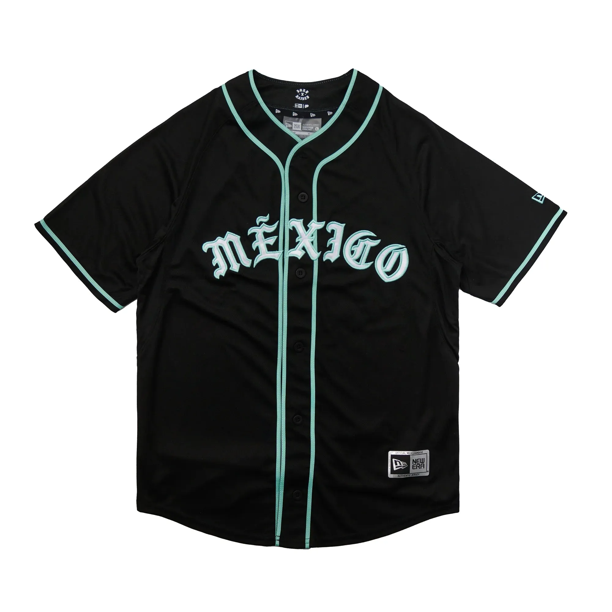 LightweightTextile Love Glow Born X Raised   Diablos Jersey: Black