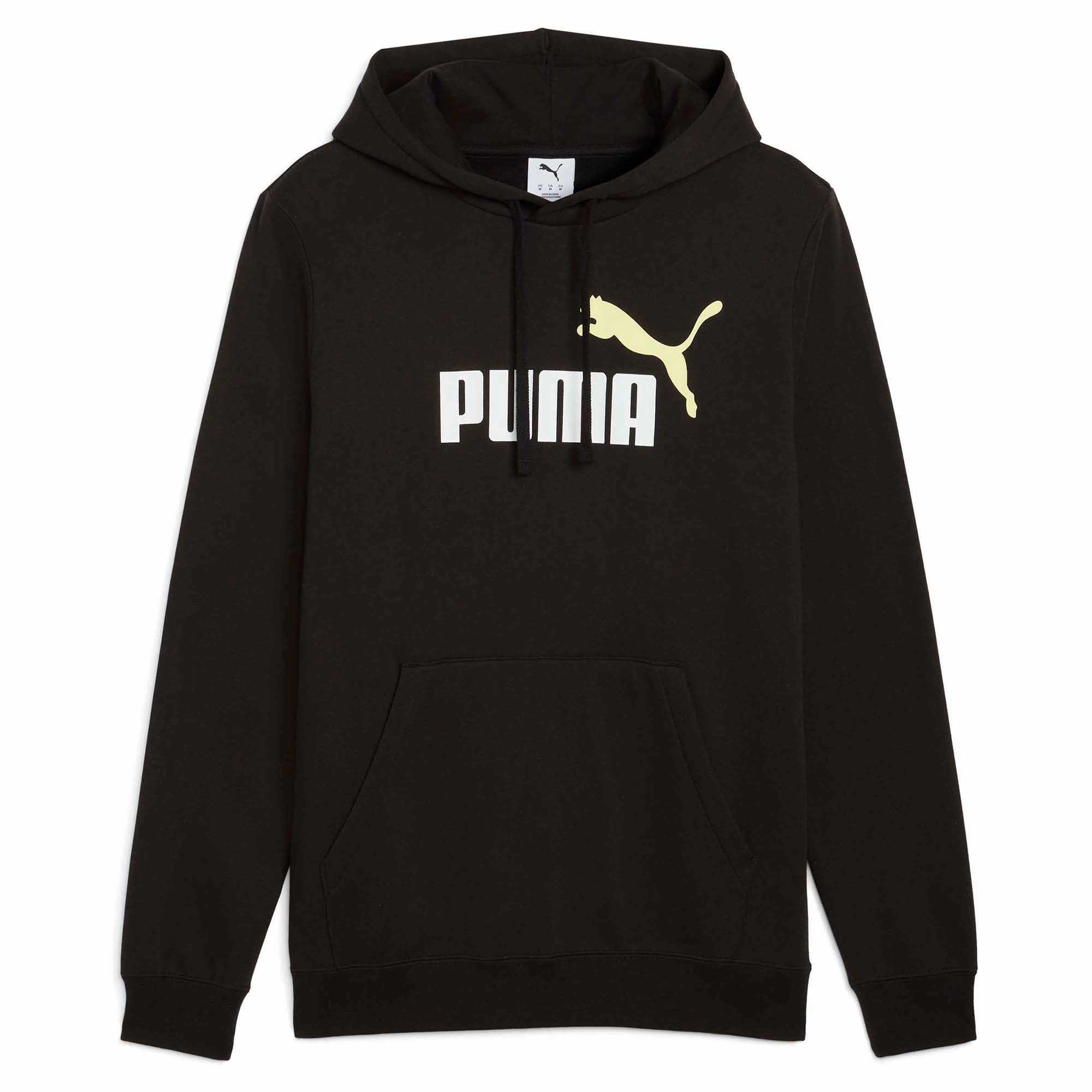 Soft touch finish Contoured Back Panel Men's Essentials 2 Colour No. 1 Logo Fleece Hoodie