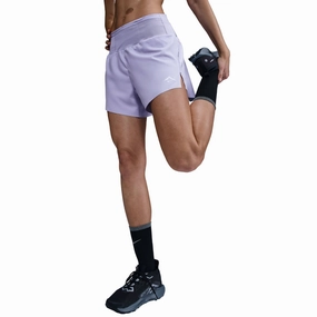 Wool blend Womens Nike Trail Dri-FIT Brief-Lined Running Shorts