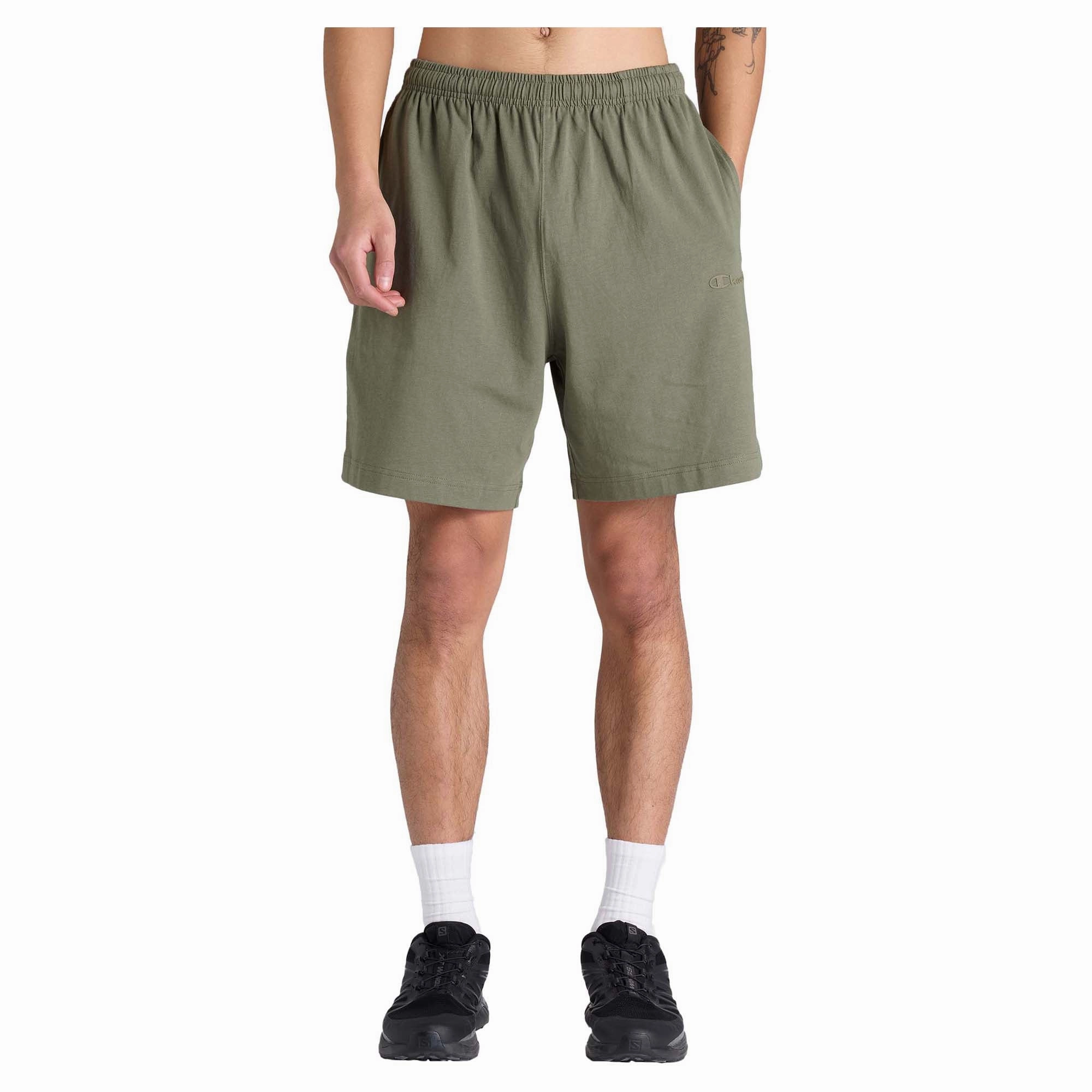 Men's Script Tonal Shorts Chic Design