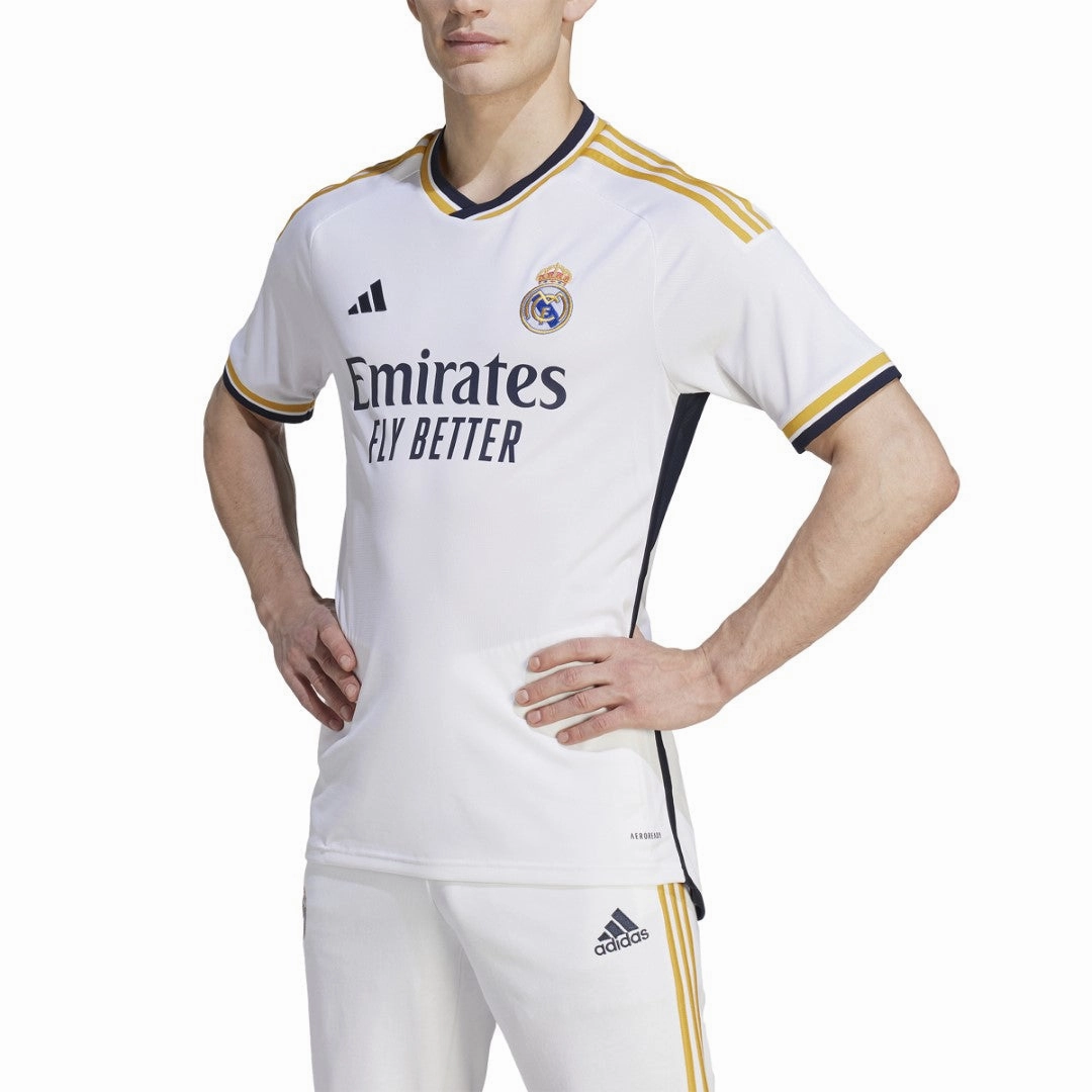 Real Madrid 23/24 Home Jersey Fun Style Comfortable Layer