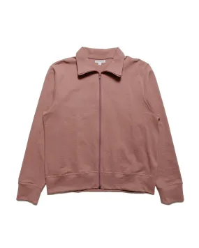 product customization flexibility Lady White Co. Textured Full Zip Deep Mauve