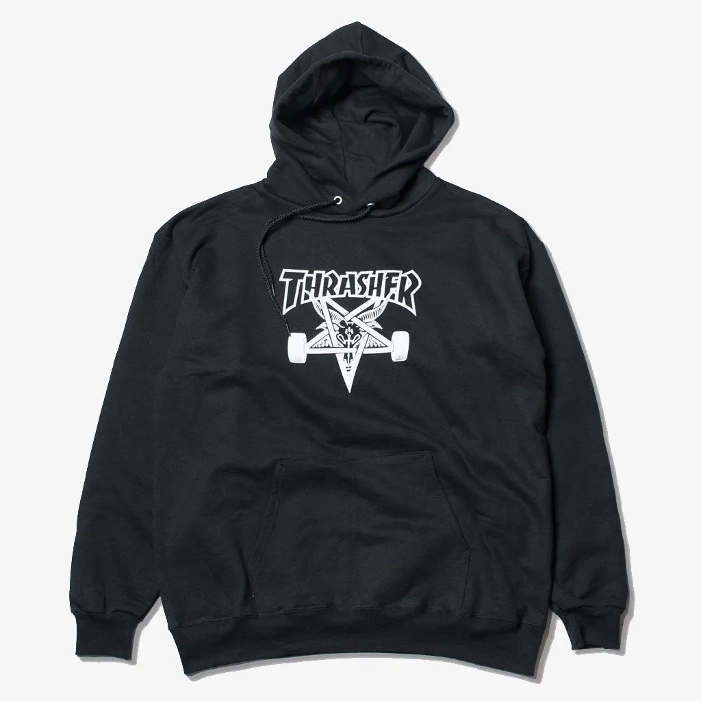 Skategoat Hoody (Black) Zip-up Active Wear