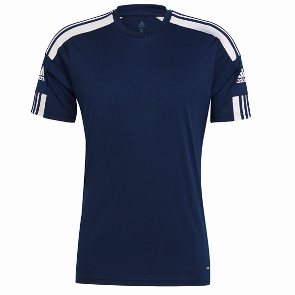 Moisture Wicking Fabric adidas Mens Squadra 21 Jersey (Navy/White)