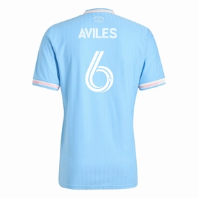 adidas Aviles Inter Miami Authentic Third Jersey 25/26 (Blue/Pink) Bold Vibe Run Ready