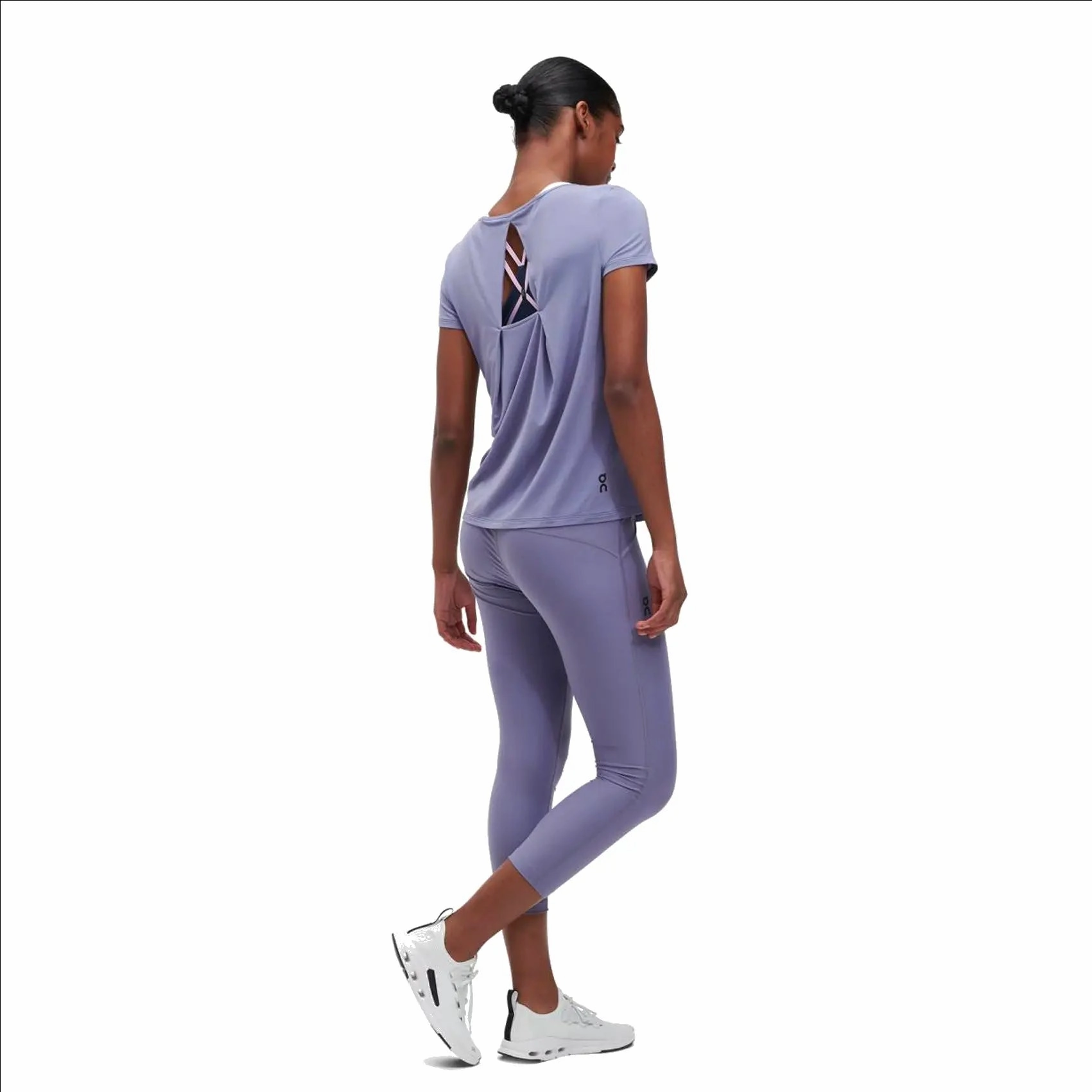Womens On Running Active T Breathe - Granite Summer Ready Chafe Free Armhole