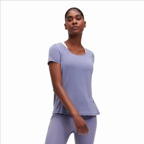 Womens On Running Active T Breathe - Granite All-Purpose Wear