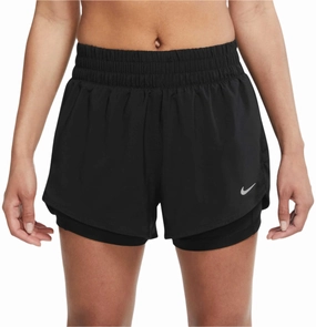 Anti Pill Surface Women's One Mid-Rise 3 Inch 2-In-1 Shorts