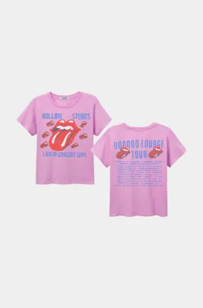 Mom Soft Basic Wear Daydreamer "Rolling Stones Live in Concert 1994 Solo Tee" W - Faded Lilac