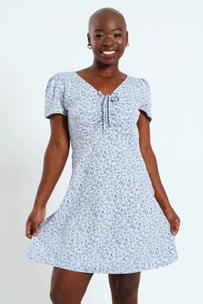 Delaney Mini Dress - Floral Chic Energy Inner lining