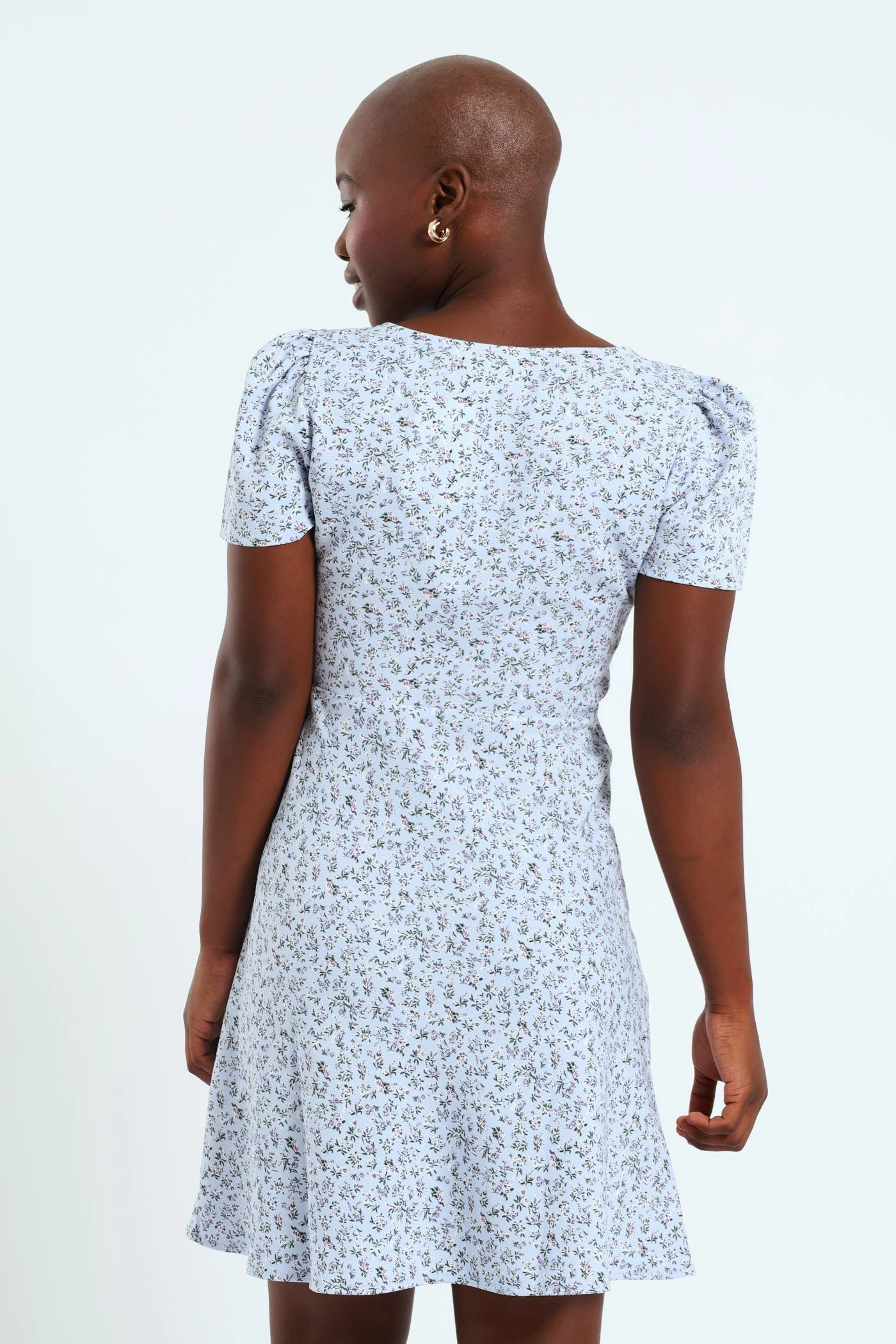 Flattering Shape Delaney Mini Dress - Floral