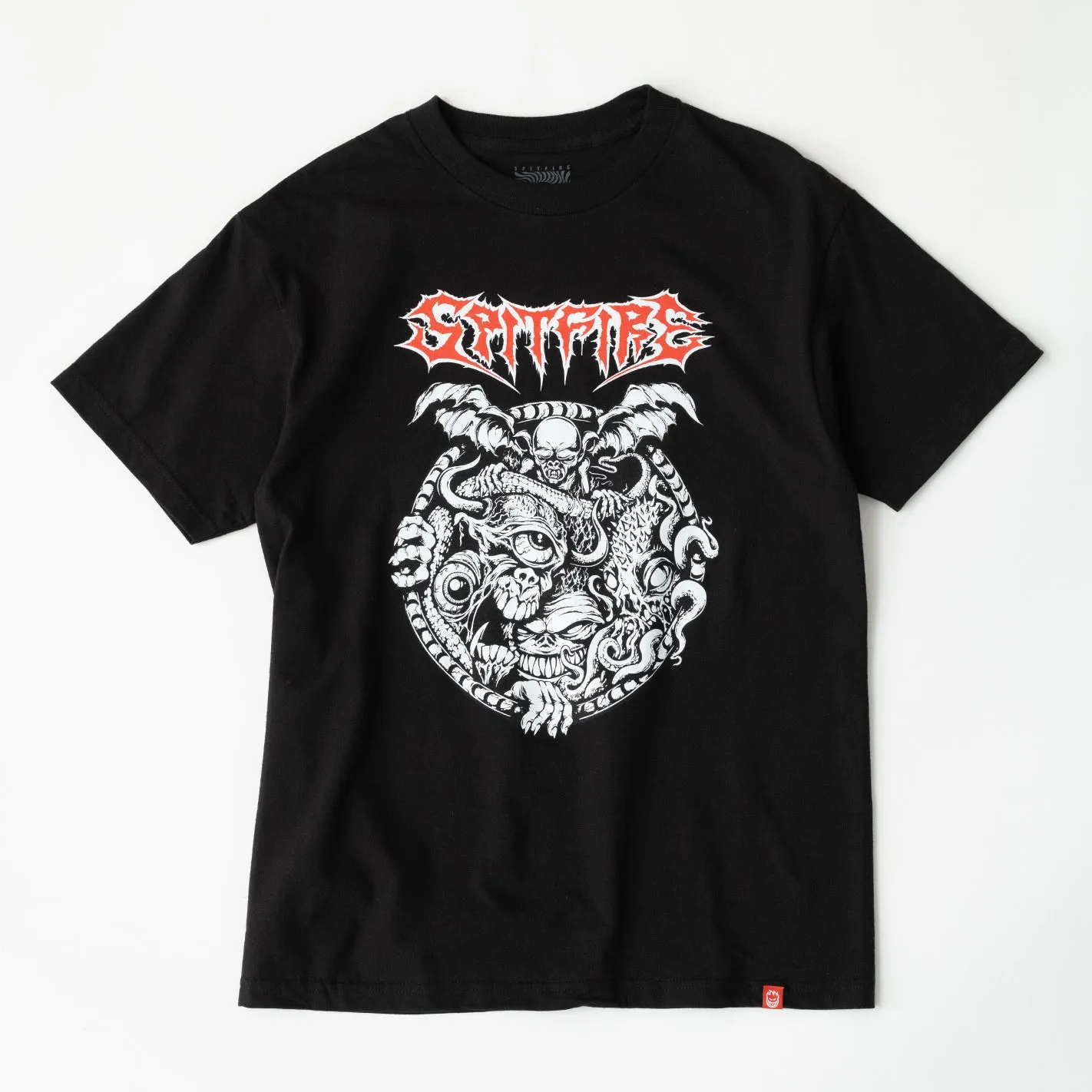 Soft Fabric Flight Fit Demon Gate Tee (Black/Red)