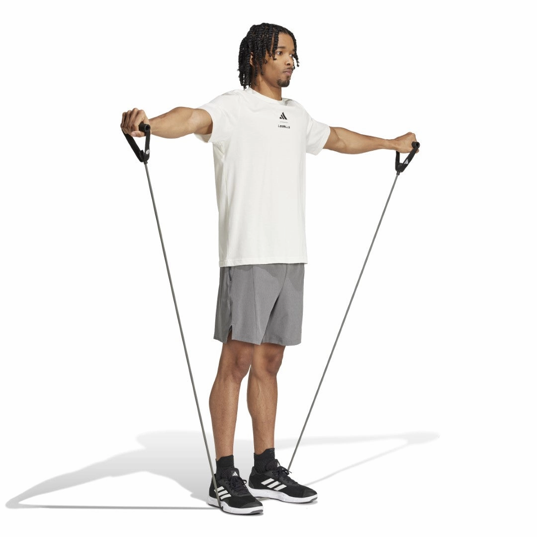 Dynamic Flex Zones Designed for Training M??lange Shorts