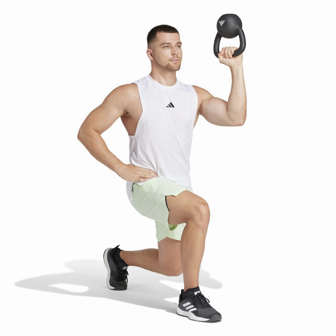 Designed for Training Workout Shorts Faux Leather