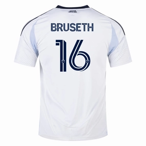 Flexible Collar System Dry Touch adidas Heine Gikling Bruseth San Diego FC Away Jersey 25/26 (White)