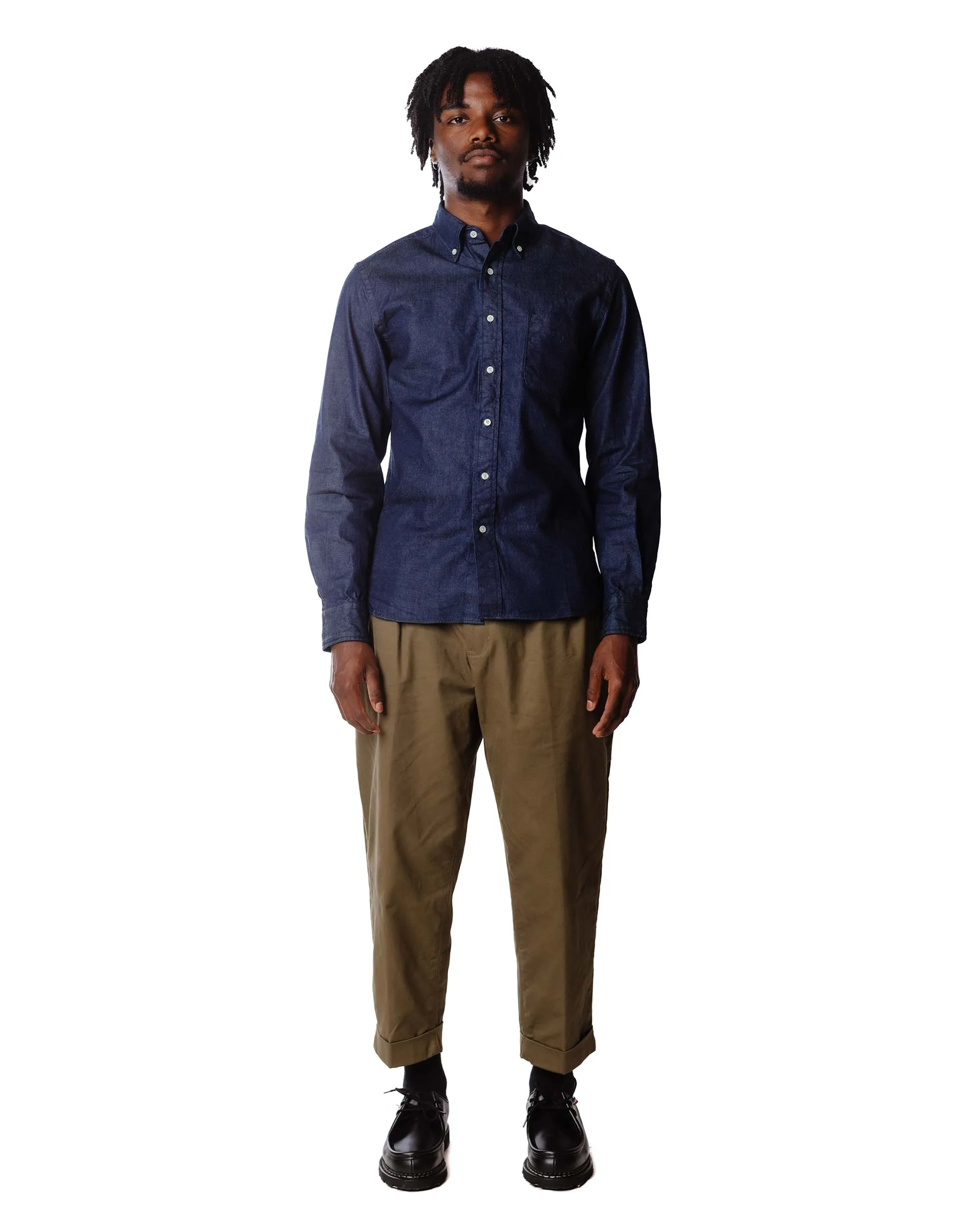 Versatile Layering Piece Beams Plus B.D. Denim Indigo