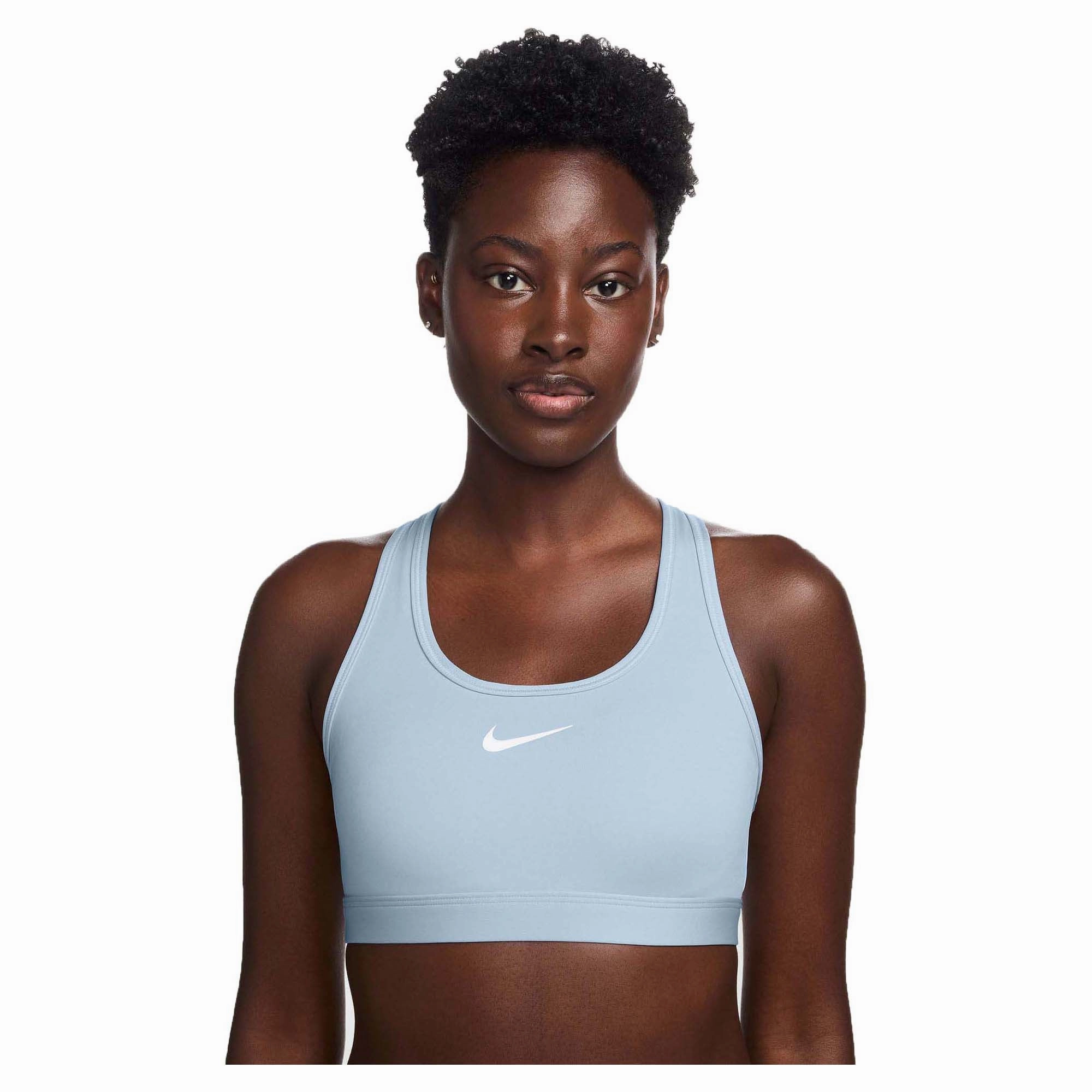 Orange sports apparel Enhanced Airflow Design Women's Swoosh Medium Support Padded Sports Bra