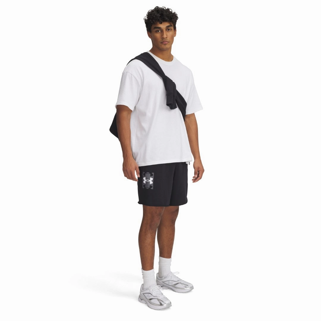 Trendy Vibe Rival Terry Logo 8 Inch Shorts