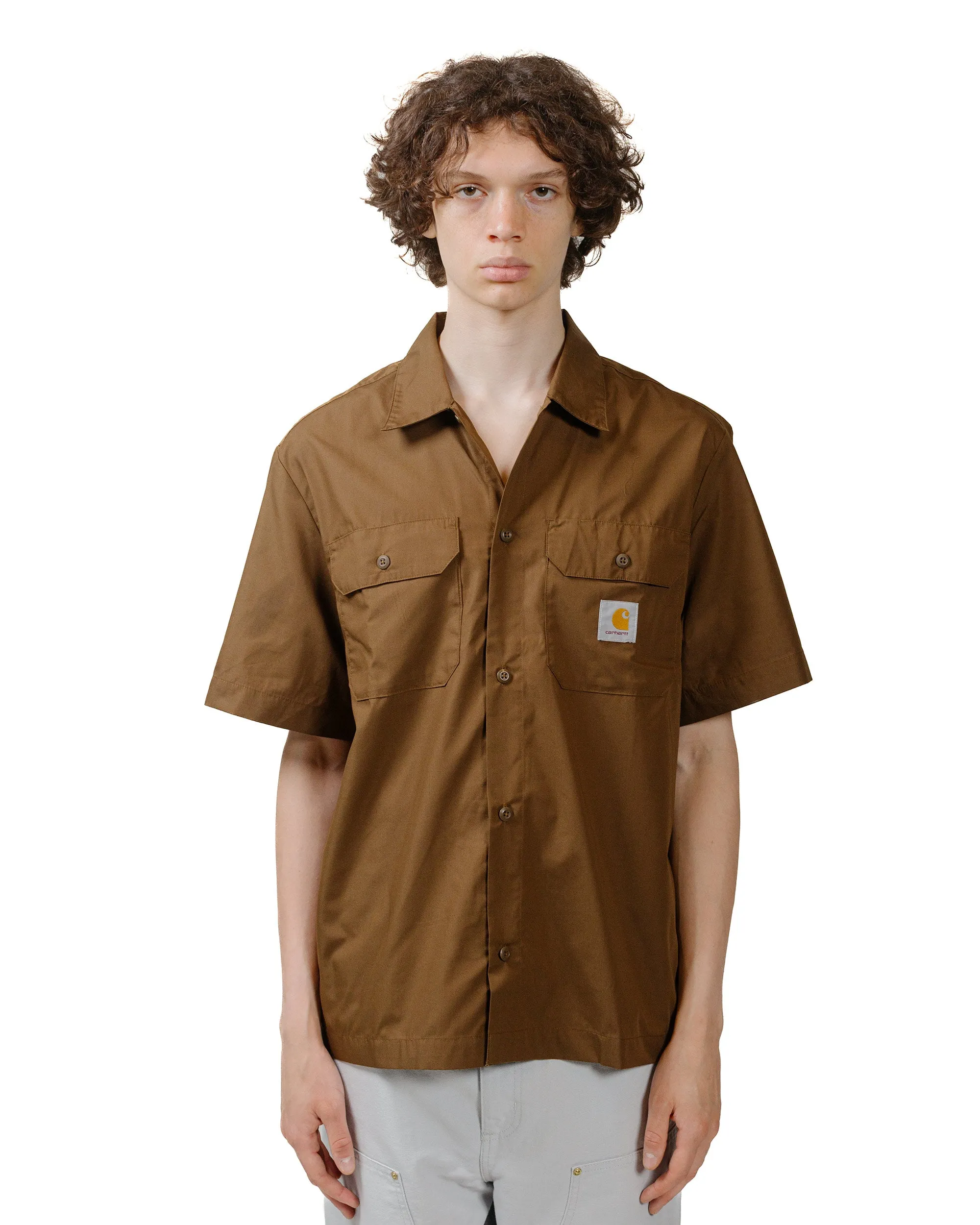 Carhartt W.I.P. Craft Shirt Lumber Soft Collar Design