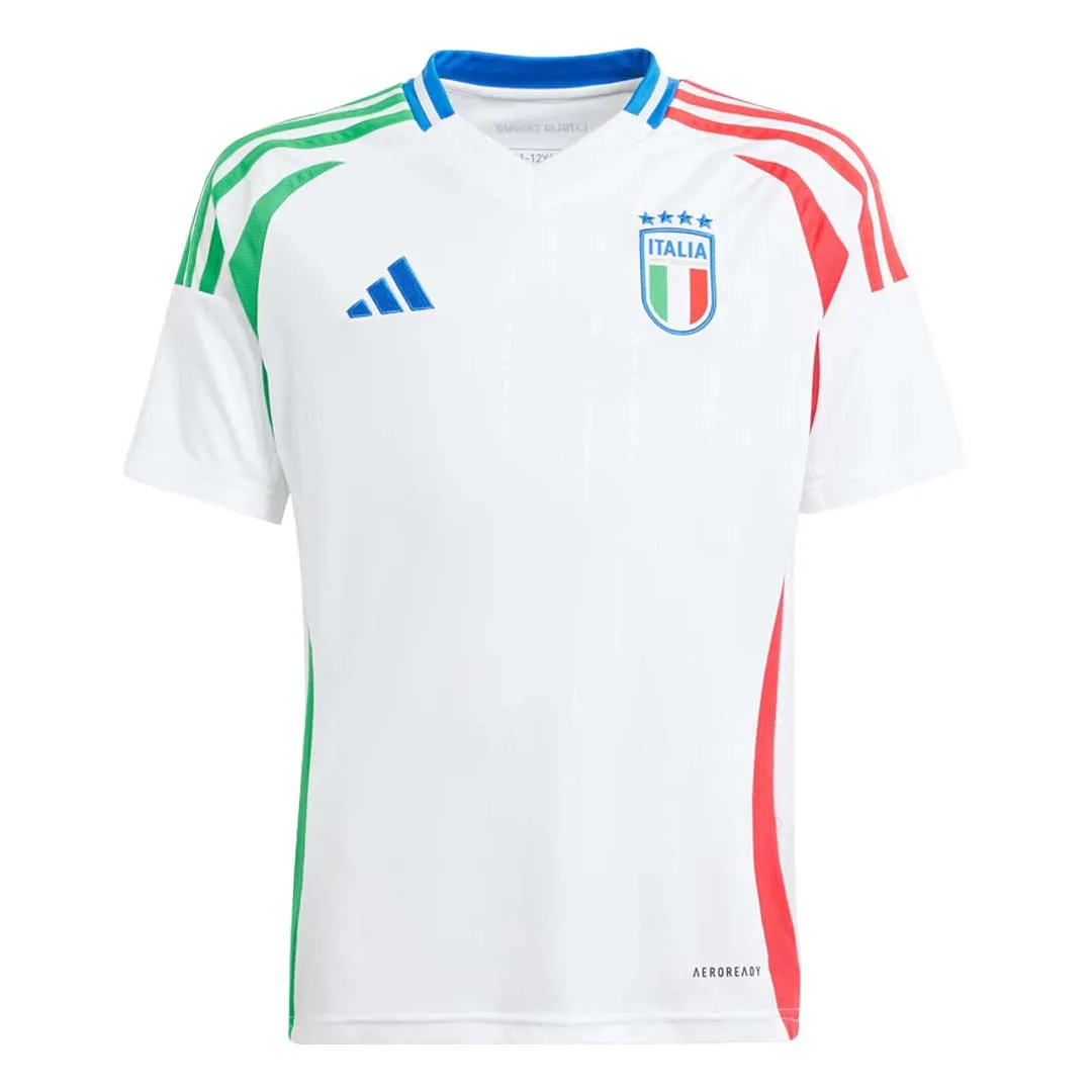 Bonded Armhole adidas - Kids' (Youth) Italy 24 Away Jersey (IQ0488)