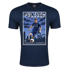 Christian Pulisic "Captain America" Chelsea T-Shirt Soft Material