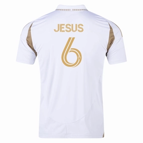 adidas Igor Jesus LAFC Away Jersey 25/26 (White/Gold) anti static coating Performance Driven Design