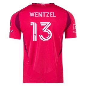 Durable Recycled Blend adidas Michael Wentzel St. Louis FC Authentic Home Jersey 25/26 (Power Pink)