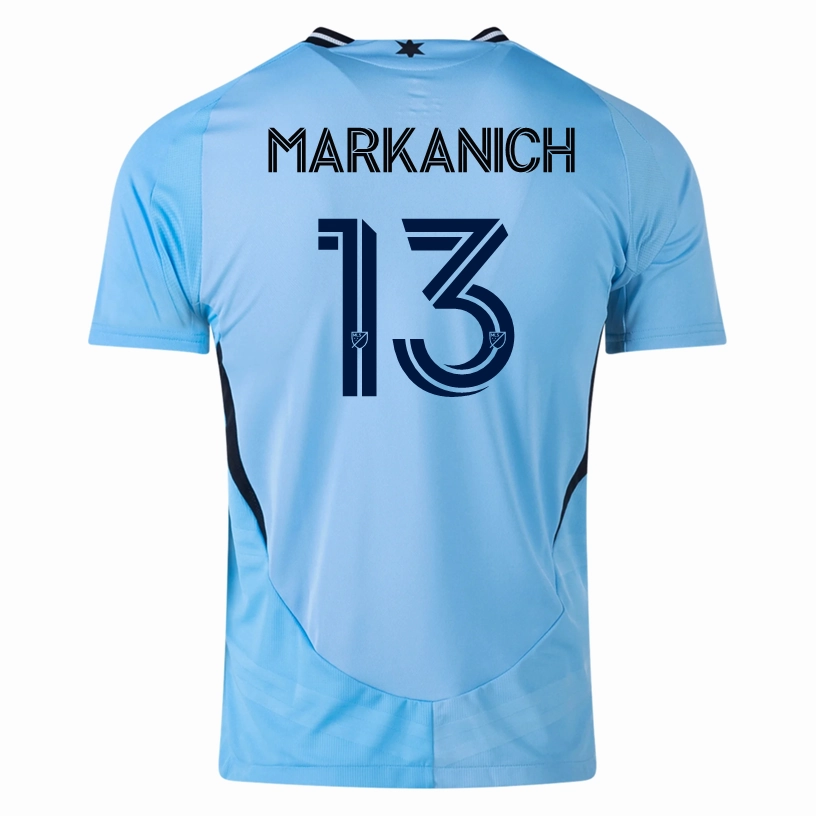 On The Go Breathable Underarm Gussets adidas Minnesota United Authentic Anthony Markanich Away Jersey 25/26 (Zenith Blue)