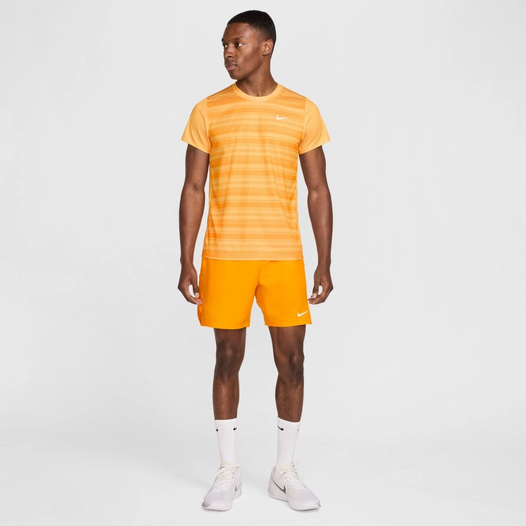 Sublimation Printed Collar Court Victory Dri-FIT Tennis T-shirt